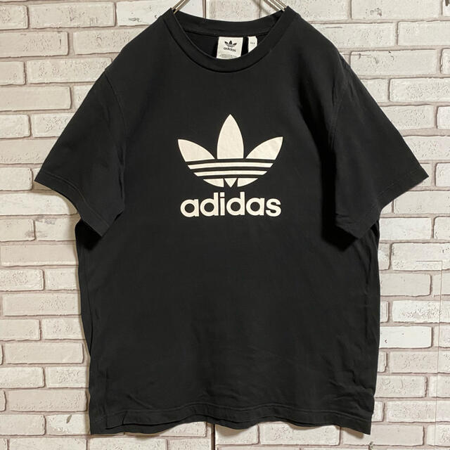 adidas(アディダス)の90s 古着 アディダス トレフォイルロゴ ビッグシルエット 常田大希 メンズのトップス(Tシャツ/カットソー(半袖/袖なし))の商品写真