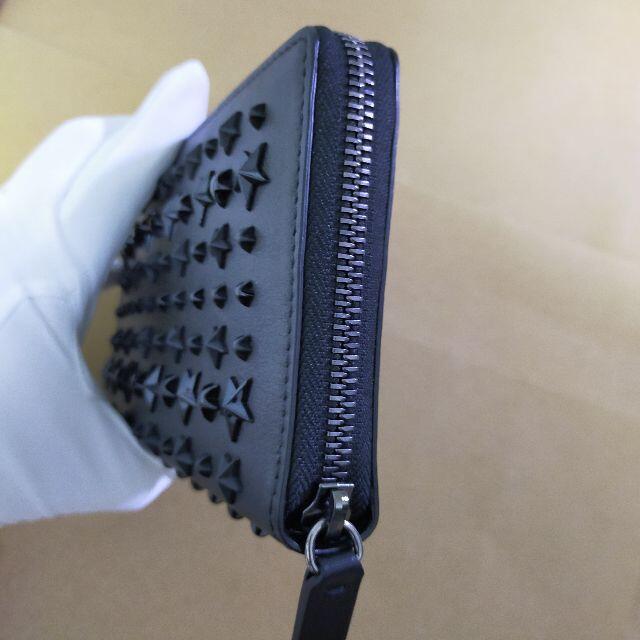 JIMMY CHOO ジミーチュウ スタースタッズ カーナビー 長財布 JIMMY CHOO ジミーチュウ スタースタッズ カーナビー 長財布