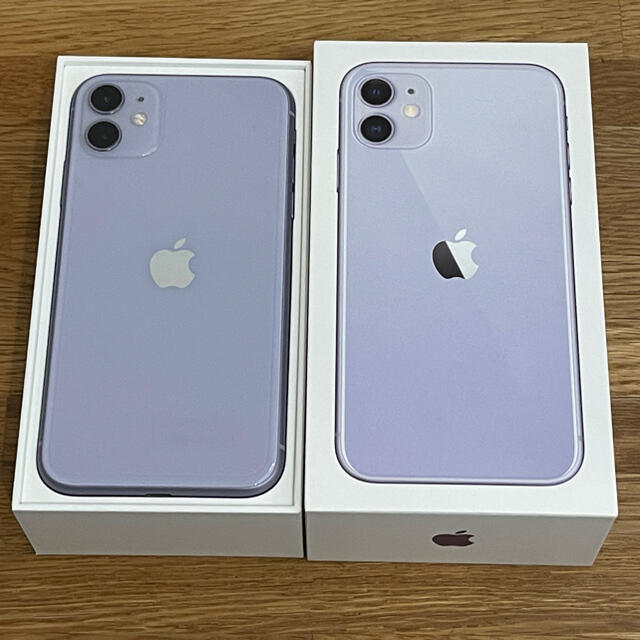 美品 iPhone 11 パープル 256 GB SIMフリー