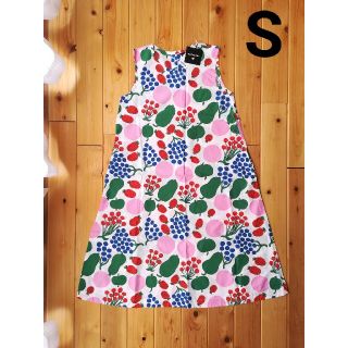 マリメッコ(marimekko)のSサイズ　マリメッコ　marimekko　ユニクロ　コラボ　ワンピース(ひざ丈ワンピース)