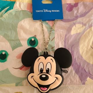 Disney - ディズニー ミッキーバッグチャーム コインケース キー
