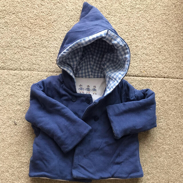 PETIT BATEAU(プチバトー)のプチバトー　コート キッズ/ベビー/マタニティのベビー服(~85cm)(ジャケット/コート)の商品写真