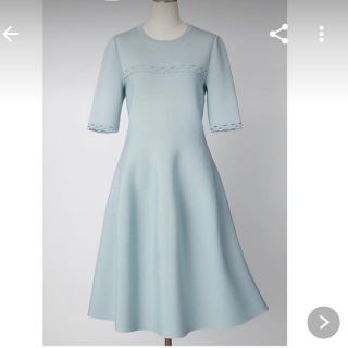 フォクシー(FOXEY)のFOXEY新品未使用🍀銀座限定Knit Dress"Torte"38　(ひざ丈ワンピース)