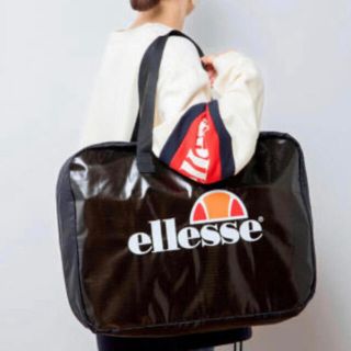 エレッセ(ellesse)のmini ミニ 2020年 1月号 付録 ellesse 超大収納バッグ(ボストンバッグ)