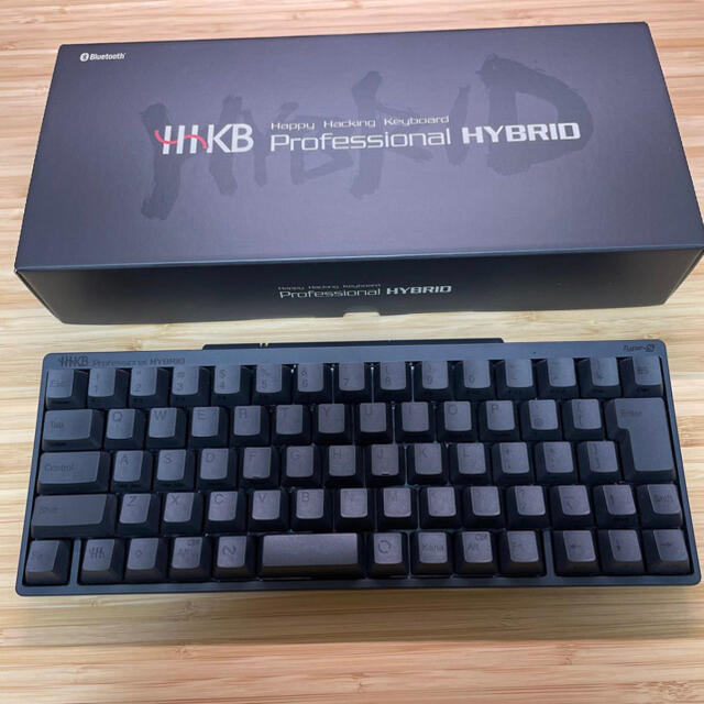 富士通(フジツウ)の【ほぼ未使用・付属品】ほぼ新品 HHKB 日本語 Type-S 墨 スマホ/家電/カメラのPC/タブレット(PC周辺機器)の商品写真