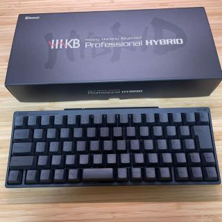 フジツウ(富士通)の【ほぼ未使用・付属品】ほぼ新品 HHKB 日本語 Type-S 墨(PC周辺機器)