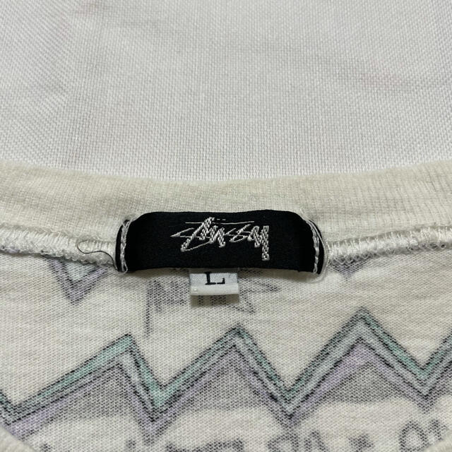 80s old stussy rasta tom tom 総柄 ボーダー | hartwellspremium.com