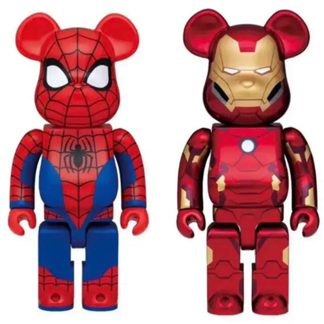 MARVEL Happyくじ BE@RBRICK/スパイダーマン L@ST賞-