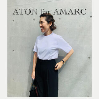 トゥモローランド(TOMORROWLAND)のATON x AMARC コラボパックTシャツ　2021年モデル(Tシャツ(半袖/袖なし))