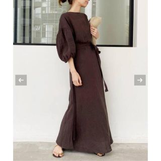 アパルトモンドゥーズィエムクラス(L'Appartement DEUXIEME CLASSE)のL'Appartement  Linen Madam Dress(ロングワンピース/マキシワンピース)