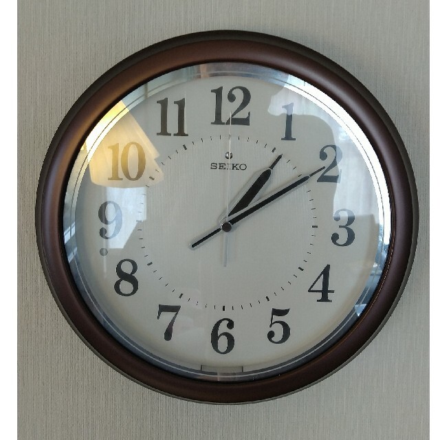 SEIKO(セイコー)のセイコー　壁　電波時計 インテリア/住まい/日用品のインテリア小物(掛時計/柱時計)の商品写真