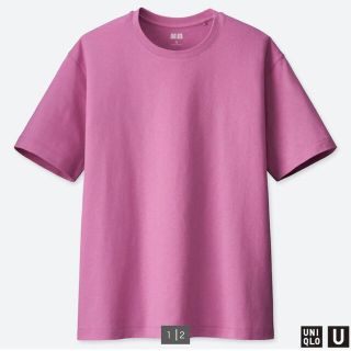 ユニクロ(UNIQLO)の【送料込み】リラックスフィットクルーネックT（半袖）(Tシャツ(半袖/袖なし))