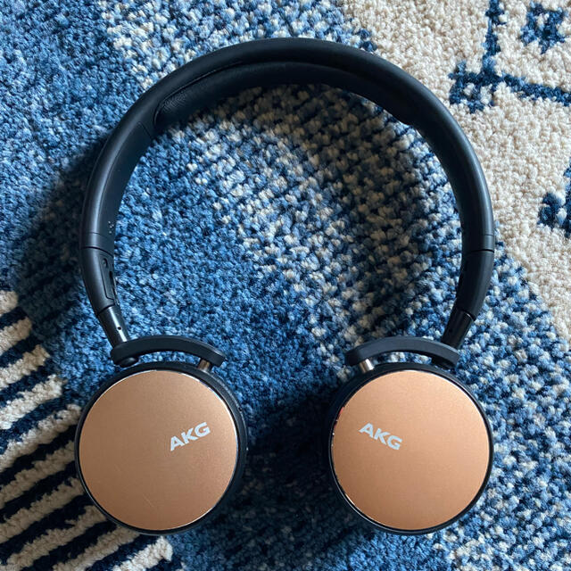 AKG Y400 WIRELESS ワイヤレスヘッドホン ローズゴールド | フリマアプリ ラクマ