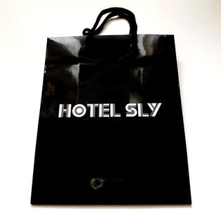 スライ(SLY)のHOTEL SLY ショッパー　ブラック(ショップ袋)
