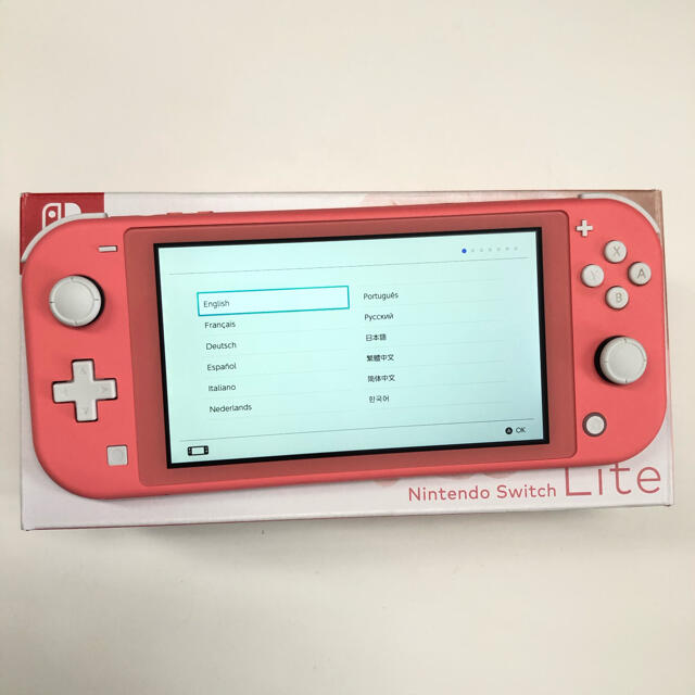 Nintendo Switch NINTENDO スイッチライト コーラル 高評価なギフト ニンテンドー スイッチ ライト コーラル ★箱付き