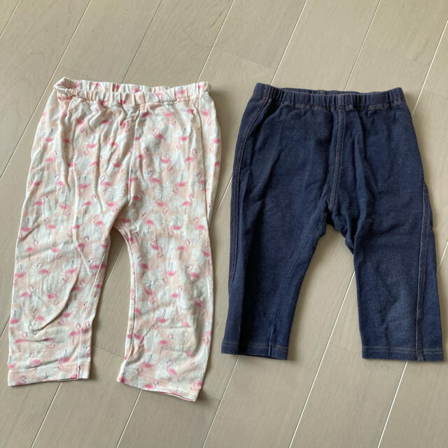 UNIQLO(ユニクロ)のユニクロ　レギンス100 キッズ/ベビー/マタニティのキッズ服女の子用(90cm~)(パンツ/スパッツ)の商品写真