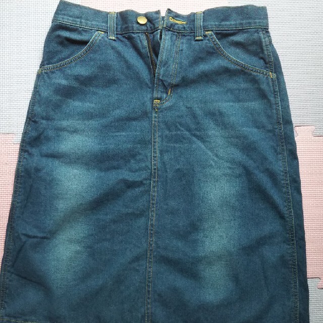 Wrangler(ラングラー)のWrangler デニムスカート Lサイズ9月30日迄最終価格 レディースのスカート(ひざ丈スカート)の商品写真