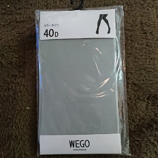 ウィゴー(WEGO)のカラータイツ M-L(タイツ/ストッキング)
