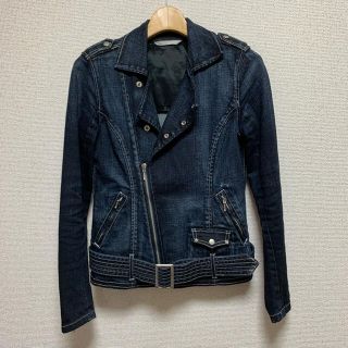 リーバイス(Levi's)のLEVI’S LADY STYLE デニムのライダースジャケット(Gジャン/デニムジャケット)