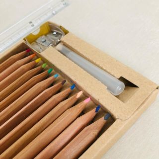 ムジルシリョウヒン(MUJI (無印良品))の無印良品　三角色鉛筆(色鉛筆)