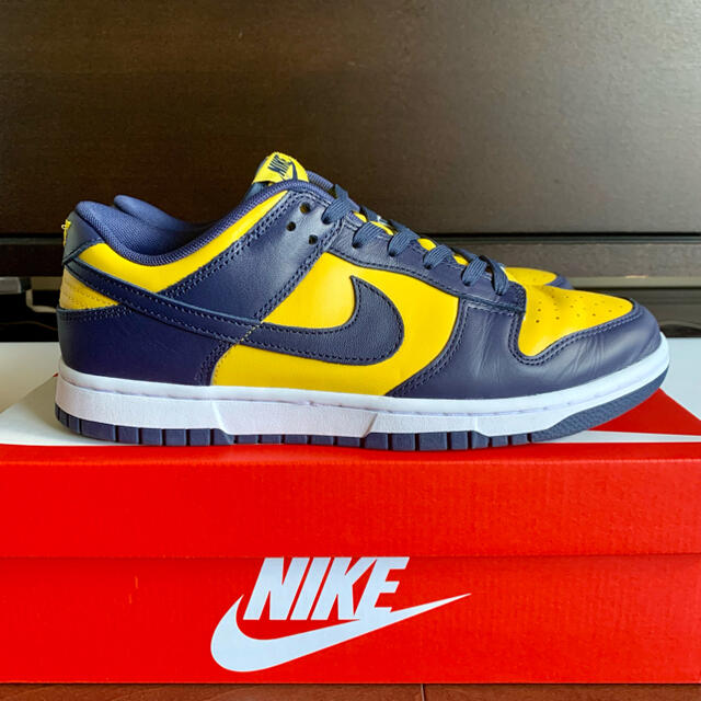 NIKE(ナイキ)のNIKE DUNK LOW RETRO VARSITY MAIZE 26.5cm メンズの靴/シューズ(スニーカー)の商品写真