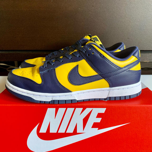 NIKE(ナイキ)のNIKE DUNK LOW RETRO VARSITY MAIZE 26.5cm メンズの靴/シューズ(スニーカー)の商品写真