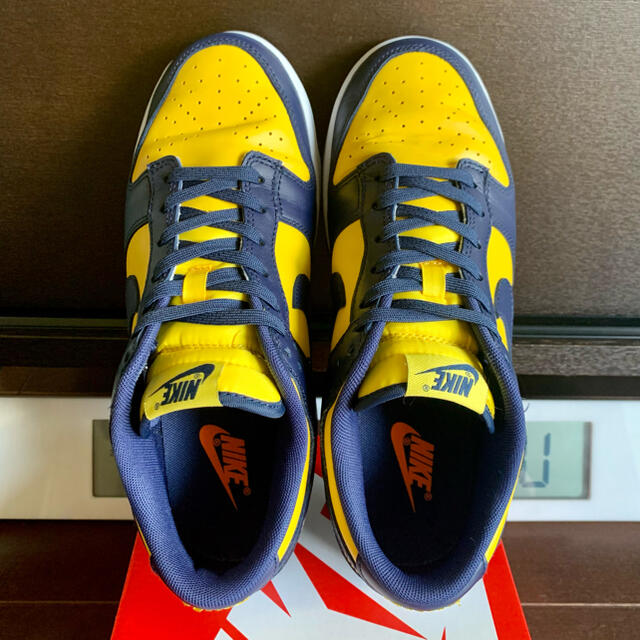 NIKE(ナイキ)のNIKE DUNK LOW RETRO VARSITY MAIZE 26.5cm メンズの靴/シューズ(スニーカー)の商品写真