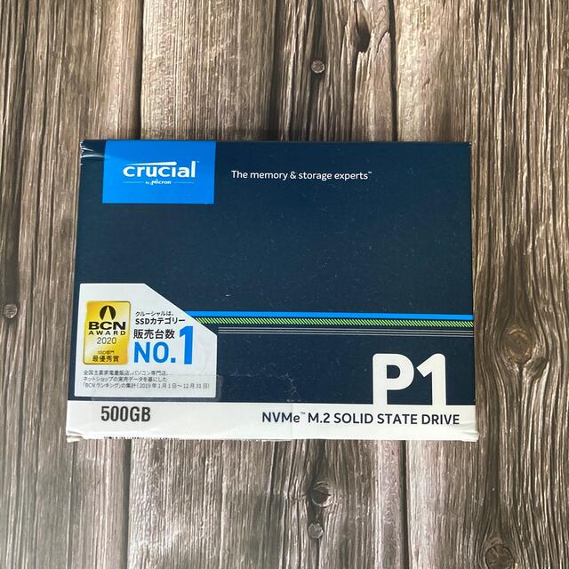 Crucial SSD 500GB M.2 NVMe接続