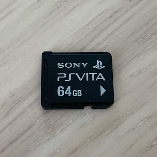 プレイステーションヴィータ(PlayStation Vita)のSONY PSVITA メモリーカード　64GB(その他)