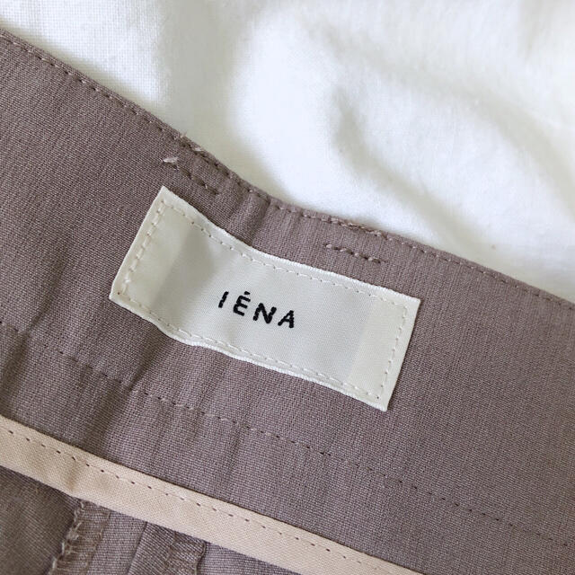 IENA(イエナ)の【新品】IENA 20SS ドライリネンストレッチパンツ 34 レディースのパンツ(カジュアルパンツ)の商品写真