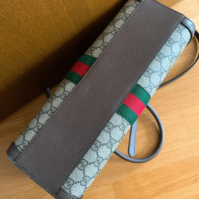 Gucci(グッチ)の☆ tasoha様専用☆GUCCI オフディアGGミディアムトップハンドルバッグ レディースのバッグ(ショルダーバッグ)の商品写真