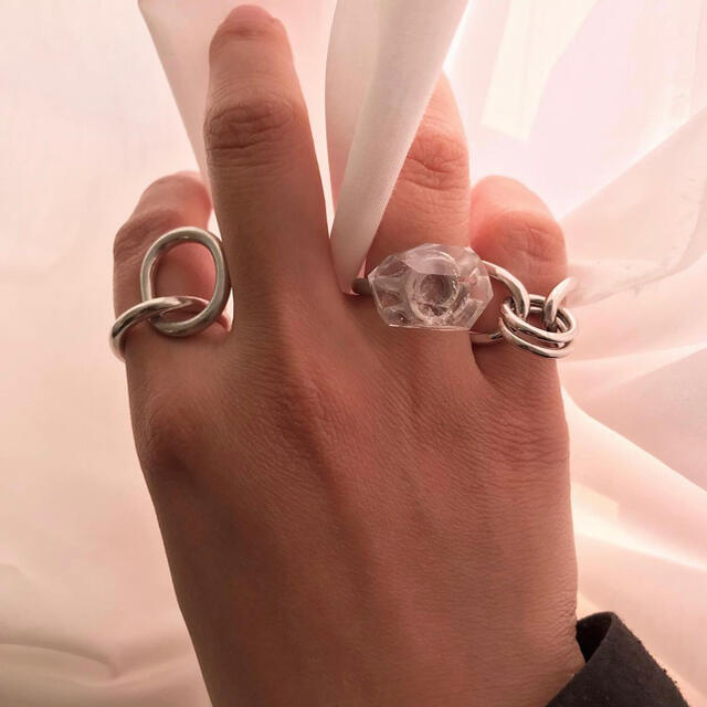 moil   モイル　Double Hoop Ringアクセサリー