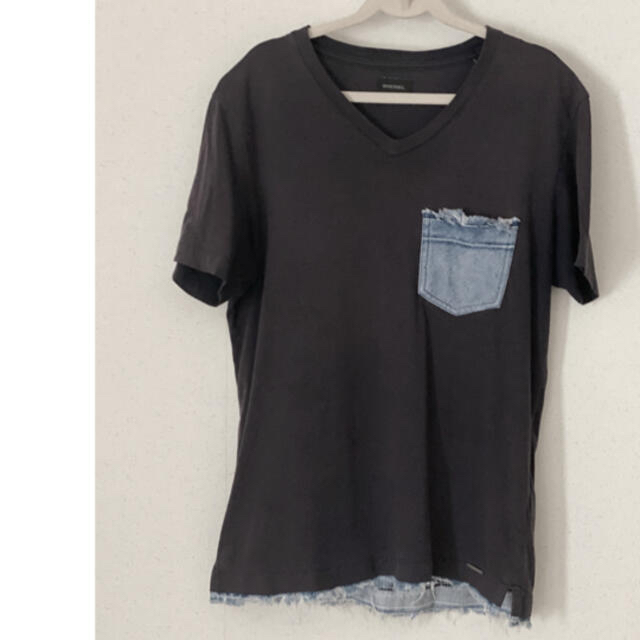 DIESEL(ディーゼル)のDIESEL ディーゼル  半袖Tシャツ  黒ブラック Sサイズ メンズのトップス(Tシャツ/カットソー(半袖/袖なし))の商品写真