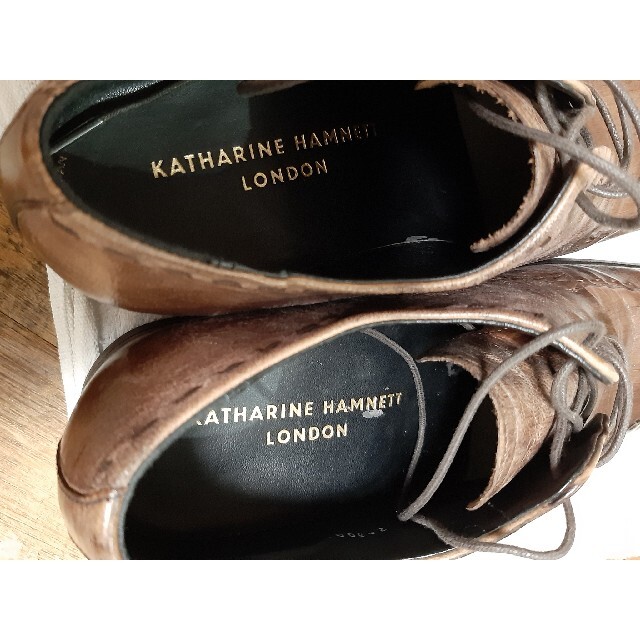 KATHARINE HAMNETT(キャサリンハムネット)のkatharine hamnett london　キャサリンハムネット　革靴 メンズの靴/シューズ(ドレス/ビジネス)の商品写真