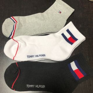 トミーヒルフィガー(TOMMY HILFIGER)の【新品】トミー ヒルフィガー 厚手 靴下 メンズ 25～27cm 3足セット(ソックス)