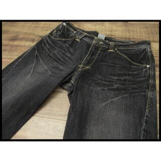 リーバイス(Levi's)のG② リーバイス EJ021 立体裁断 3D ブラック デニム パンツ W34(デニム/ジーンズ)