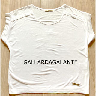 ガリャルダガランテ(GALLARDA GALANTE)のGALLARDAGALANTE(ガリャルダガランテ) 白　トップス　FREE(Tシャツ(半袖/袖なし))