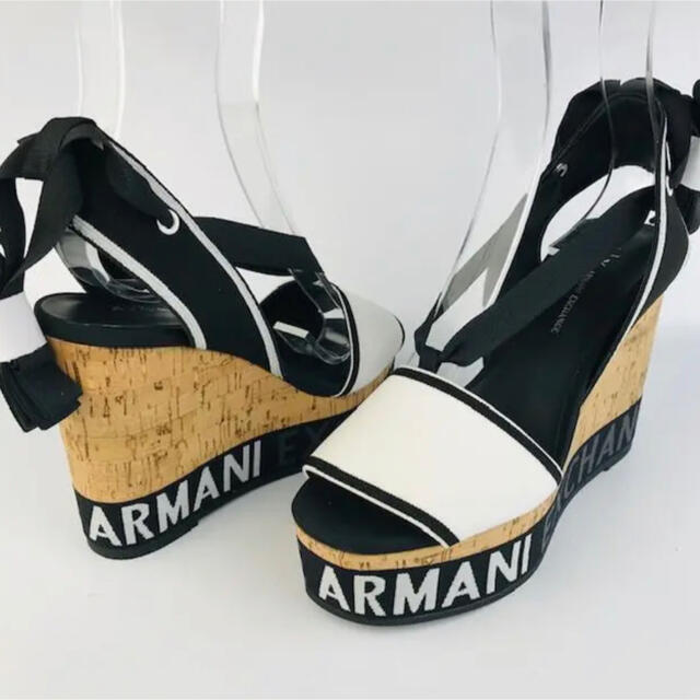 ARMANI EXCHANGE(アルマーニエクスチェンジ)のちょりん様専用★新品未使用★アルマーニエクスチェンジウェッジソールサンダル36 レディースの靴/シューズ(サンダル)の商品写真