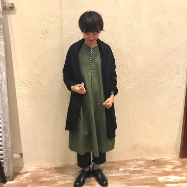 nest Robe(ネストローブ)の［美品］nest robe ネストローブ　シルク混ロングワンピース　フリーサイズ レディースのワンピース(ロングワンピース/マキシワンピース)の商品写真