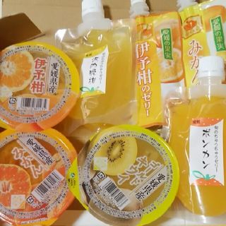 愛媛県産　ちゅうちゅうゼリー＆ゼリー詰め合わせ(菓子/デザート)