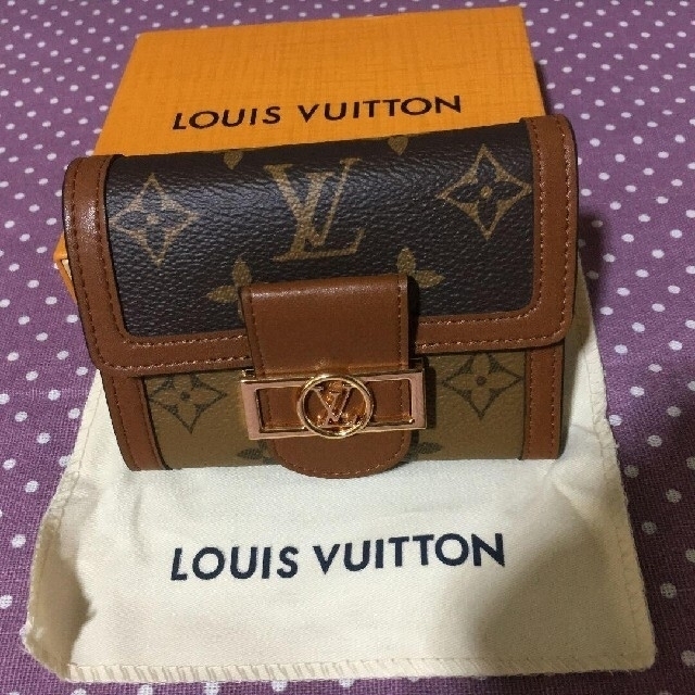 LOUIS VUITTON(ルイヴィトン)のLOUIS VUITTON ポルトフォイユドーフィーヌ レディースのファッション小物(財布)の商品写真