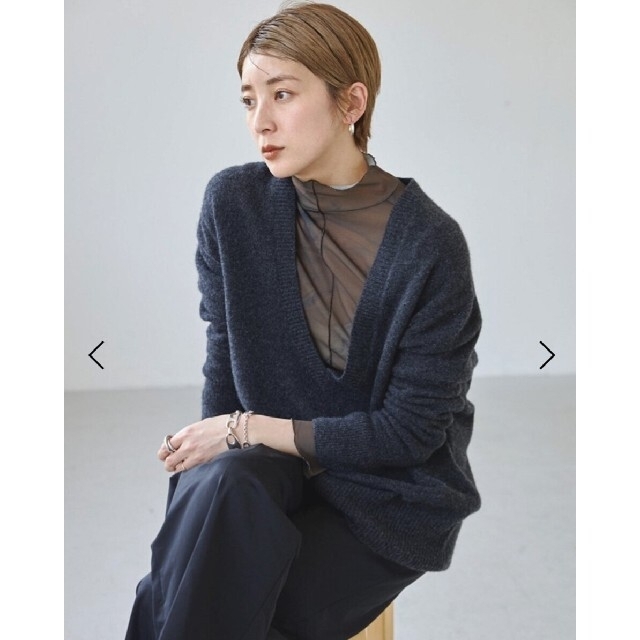 TODAYFUL - 【TODAYFUL】Marble Turtle Tops ダークブラウンの