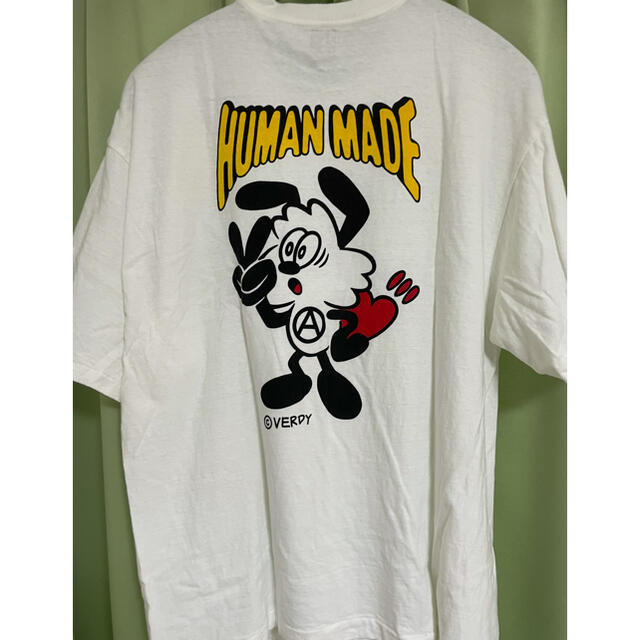 human made verdy girl’s don’t cry tシャツ 白トップス