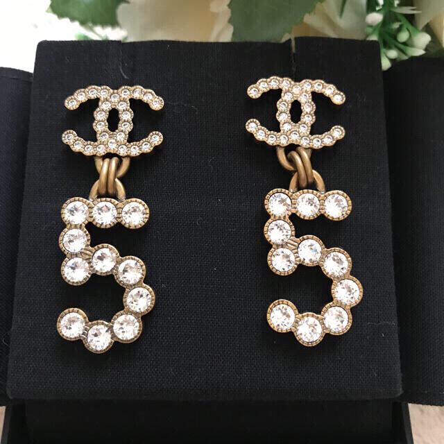 CHANEL❤️激レア????CCマーク&5❤️新品未使用❤️大振りピアス