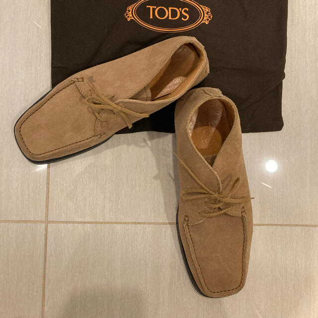 TOD'S - トッズ スエードブーツの通販 by rose's shop|トッズならラクマ