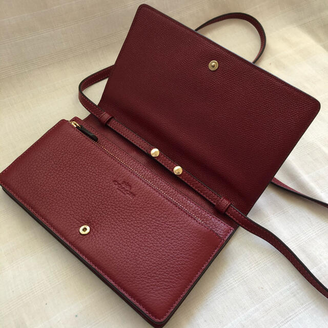 COACH(コーチ)の美品 COACH コーチ ショルダーウォレット F30256 ショルダーバッグ レディースのバッグ(ショルダーバッグ)の商品写真