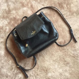 ケイトスペードニューヨーク(kate spade new york)の【hana☆様 お取り置き】 ケイトスペード 本革リュック(リュック/バックパック)