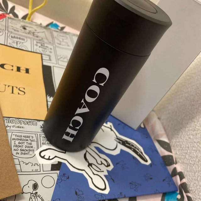 【非売品】COACH ノベルティ 水筒 ステンレスボトル タンブラー