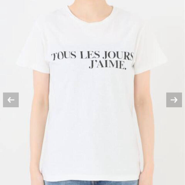 新品Deuxieme ClasseドゥーズィエムクラスJ’AIME Tシャツ