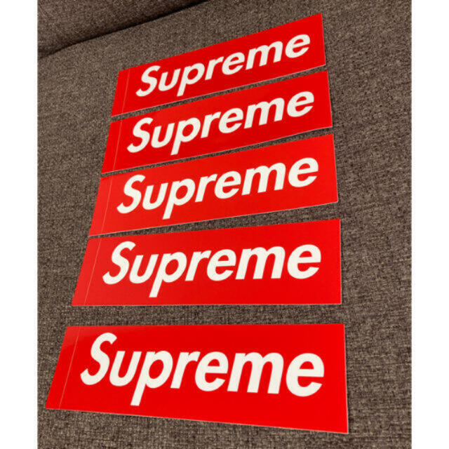有名なブランド Supreme BOXLOGO ステッカー 5枚 supreme ステッカー 5枚セット